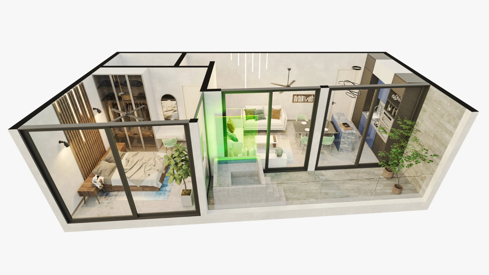 Spacious 1 -bedroom