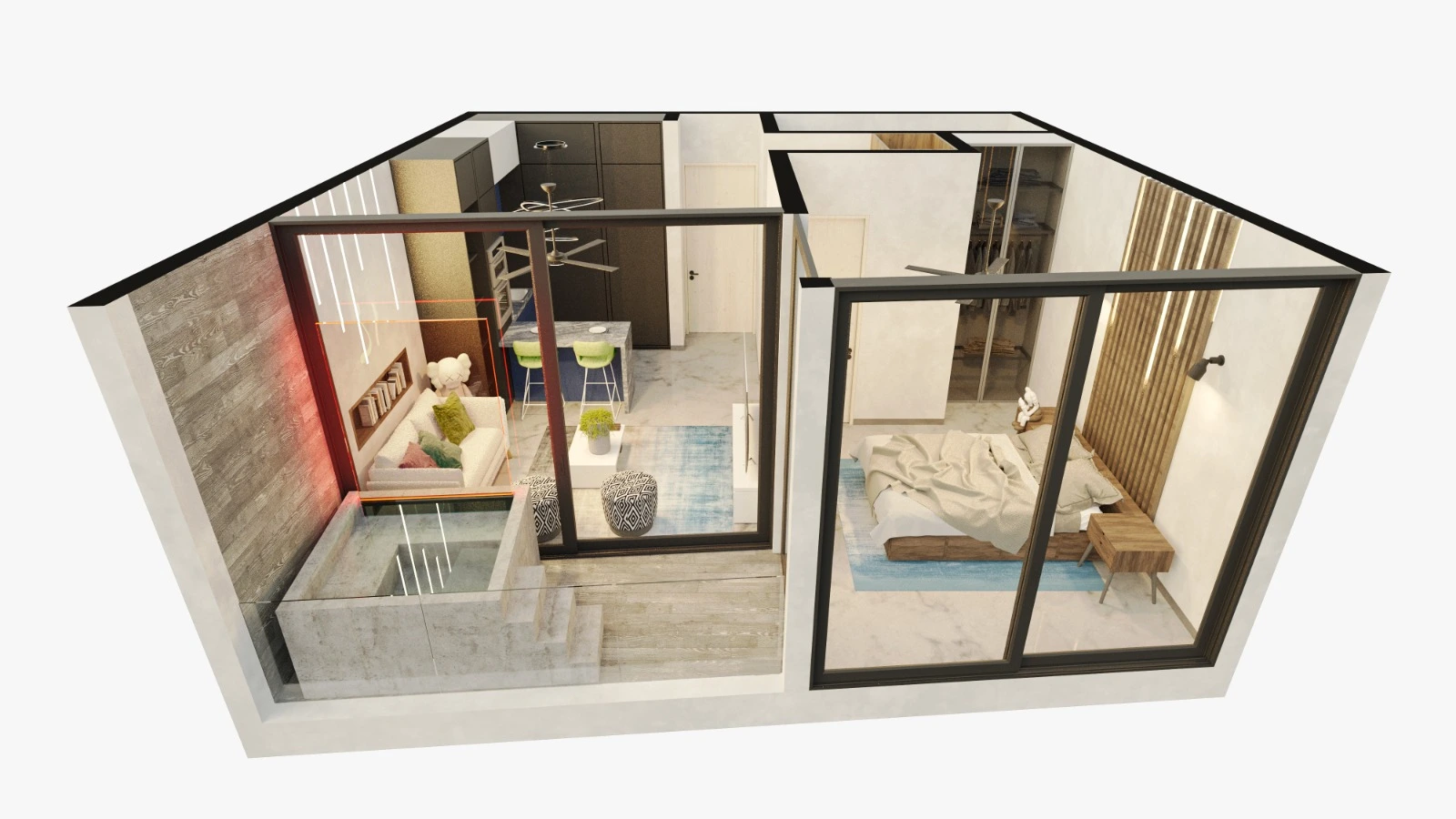 Luxury 1-bedroom